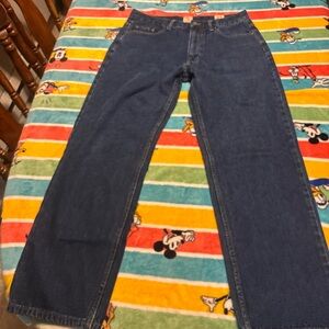 RedHead Relaxed Fit Dark Blue Jeans